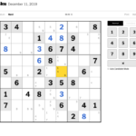 Nyt Sudoku Easy - Nytimes Com Crosswords Game Sudoku Easy