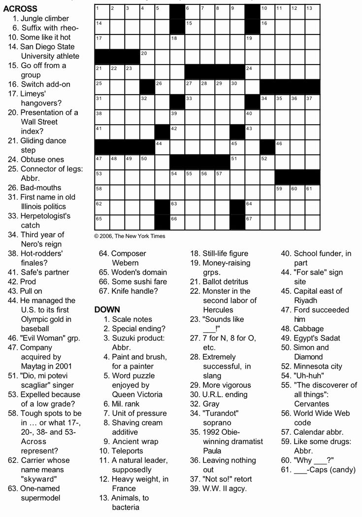 Easiest Day For Ny Times Crossword - Nytimes Easy Crossword Day