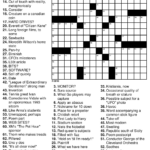 Printable Crossword Newspaper Printable Crossword Puzzles - One Who Is Easy To Predict Crossword