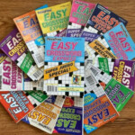 Lot Of 5 Penny Press Express Easy Crossword Puzzle Books Dell  - Penny Press Easy Crossword Puzzle Books