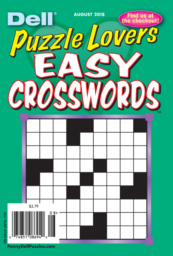 Crosswords Subscriptions Penny Dell Puzzles - Pennydell Fast And Easy Crossword Puzzle Books Samples