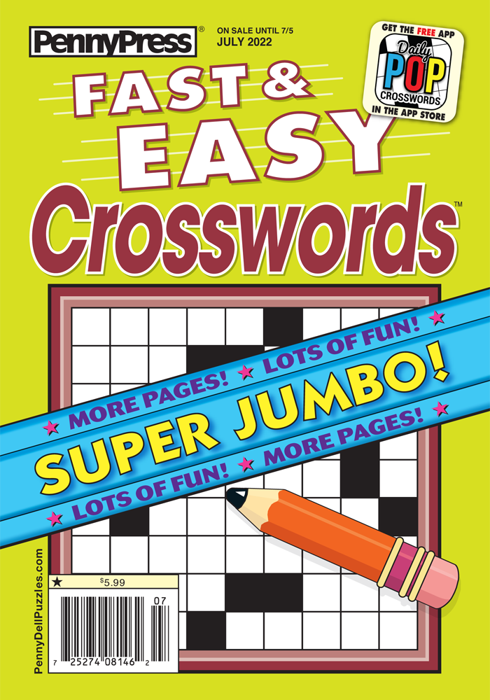 Dell s Best Easy Crosswords Penny Dell Puzzles - Pennydell Fast And Easy Crossword Puzzle Books Samples