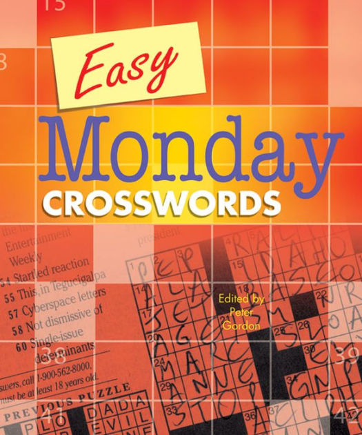 Easy Monday Crosswords By Peter Gordon Other Format Barnes Noble  - Peter Gordon Easy Monday Crosswords