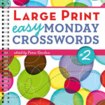 Large Print Easy Monday Crosswords 2 By Peter Gordon Other Format  - Peter Gordon Easy Monday Crosswords