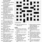 Cryptic Crossword April 2019 TLMB Printable Crossword Puzzles Online - Play Online Cryptic Crosswords Online Easy