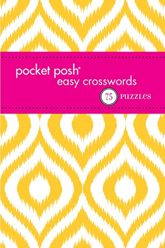 POCKET POSH EASY CROSSWORDS 2 75 PUZZLES By Puzzle Society Excellent  - Pocket Posh Easy Crosswords