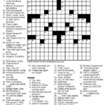 Friday June 19 2015 NYT Crossword By Martin Ashwood Smith - Printable Crossword Puzzles Easy Ny Times