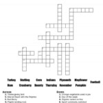 Thanksgiving Crossword Puzzle FREE Printable For Kids Or Adults - Printable Easy Thanksgiving Crossword