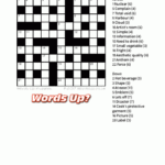 Words Up Quick Crossword II - Quick Crosswords Easy