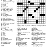 Easy Crossword Puzzles For Seniors Activity Shelter - Short Easy Crossword Puzzles