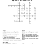 Space Crossword WordMint - Slow Easy Pace Crossword