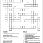 Space Themed Crossword Puzzles Grades 5 6 - Slow Easy Pace Crossword