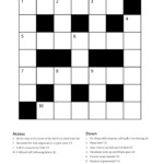 Easy Crossword Puzzles For Beginners Template Blowout - Something Easy Crossword