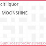 Illicit Liquor Crossword Clue TheSunCrosswordAnswers co uk - Speak Easy Liquor Crossword