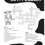 Life On The Farm Crossword Worksheets 99Worksheets - Take It Easy Crossword Climber