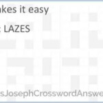 Takes It Easy Crossword Clue ThomasJosephCrosswordAnswers - Take Things Easy Crossword Clue