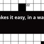 Takes It Easy In A Way Crossword Clue - Take Things Easy Crossword Clue