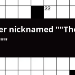 Golfer Nicknamed the Big Easy Crossword Clue - The Big Easy Familiarly Crossword Clue