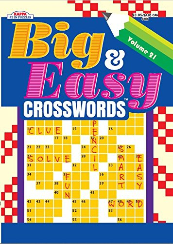 Big Easy Crosswords Puzzle Book Volume 30 KAPPA BOOKS - The Big Easy Lead Crossword Puzzle