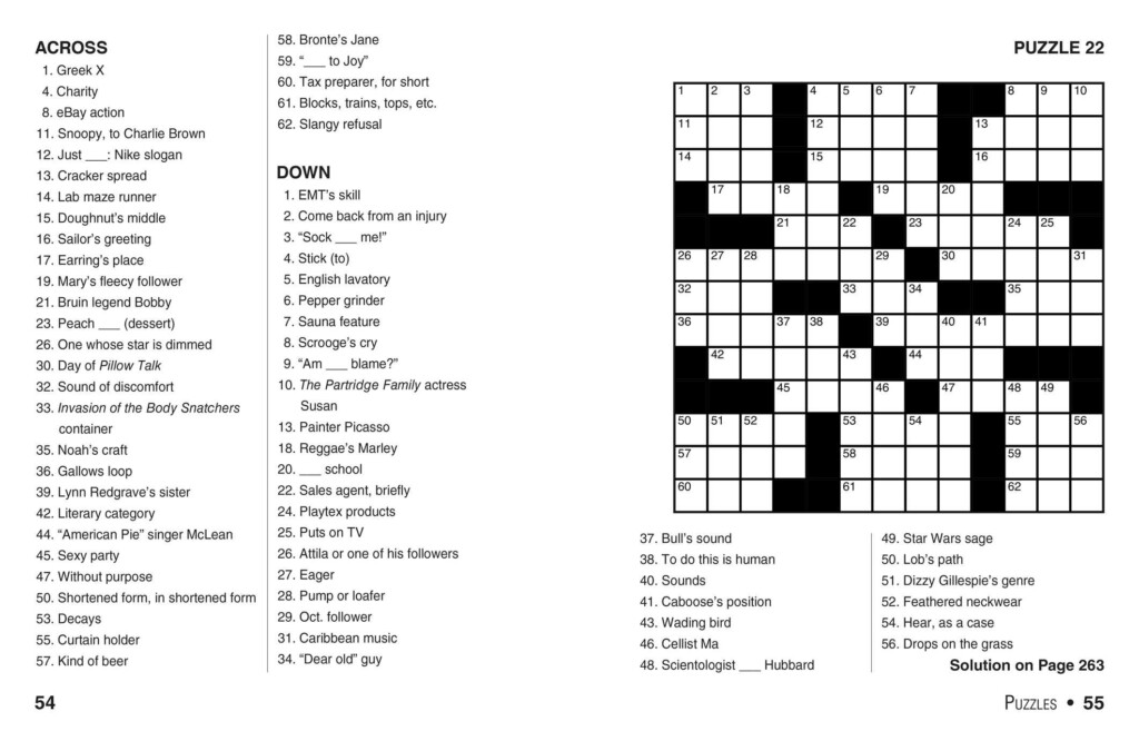 The Everything Easy Large Print Crosswords Book Volume 8 Book By  - The Everything Easy Large Print Crosswords Book