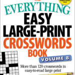 The Everything Easy Large Print Crosswords Book Volume 8 Book By  - The Everything Easy Large Print Crosswords Book