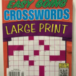 Kappa Easy Going Crosswords Large Print Puzzle Fun May 2017 FREE  - Too Easy Going Crossword