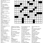 Free Printable Crossword Puzzles Easy For Adults My Board Free  - Usa Crossword Puzzle Easy