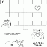 Valentines Crossword - Valentine's Day Crossword Easy