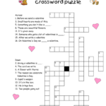 Top 5 Easy Valentine s Day Crosswords - Valentine's Day Crossword Easy