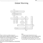 Global Warming Crossword Puzzle Printable Printable Crossword Puzzles - Very Easy Living Crossword Clue