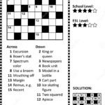 Free Easy Printable Crossword Puzzles For Adults - Very Easy Putt Crossword