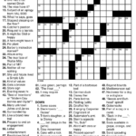 Easy Crossword Puzzles For Seniors Activity Shelter - Wall Or Easy Crossword